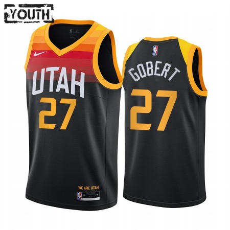 Maillot Basket Utah Jazz Rudy Gobert 27 2020-21 City Edition Swingman - Enfant